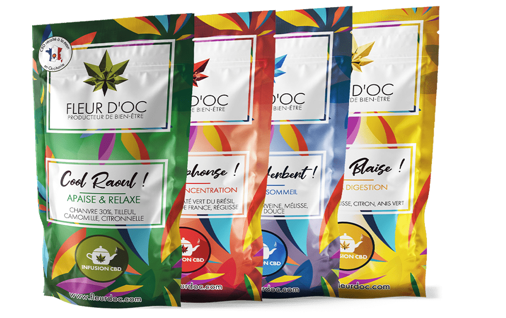 infusion cdb france fleur d'oc Occitanie