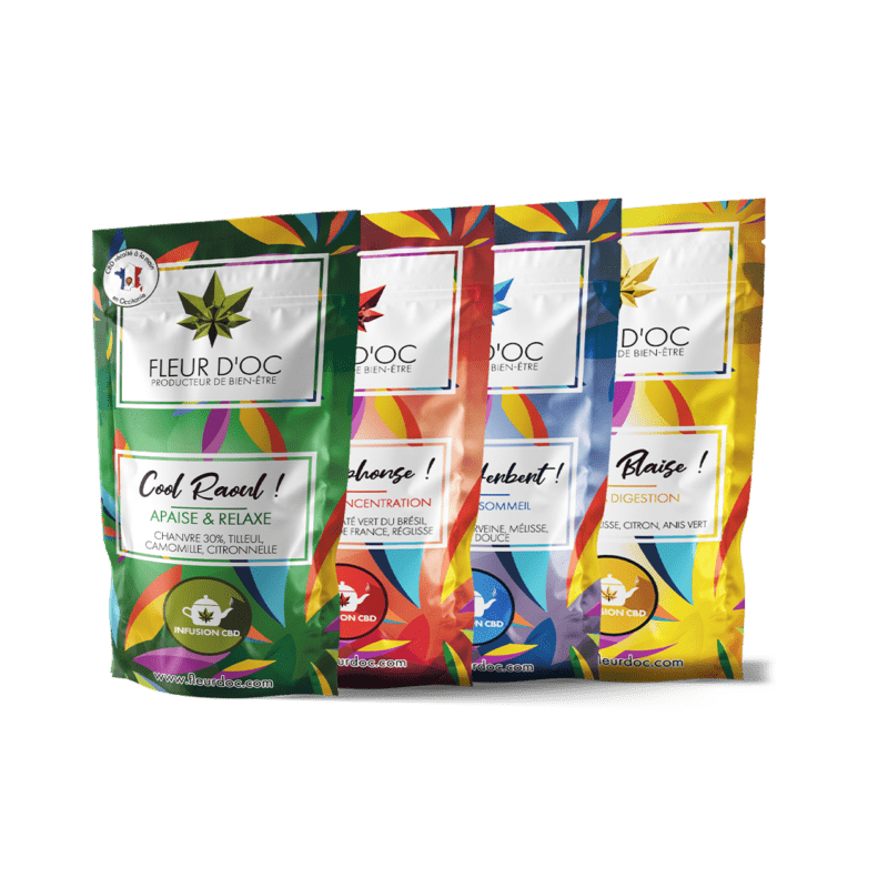 Pack 4 infusions