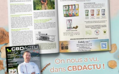 Retrouvez notre interview pour le magazine CBD ACTU